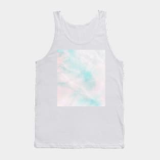 Colorful Pastel Marble Pattern Tank Top